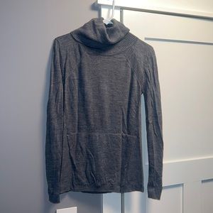 Lululemon ribbed chunky neck sweater